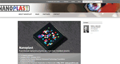 Desktop Screenshot of nanoplast.dk