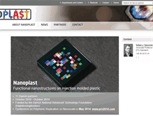 Tablet Screenshot of nanoplast.dk